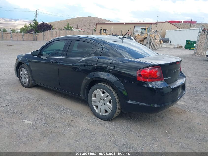 1C3CDZAB5EN187496 2014 Dodge Avenger Se