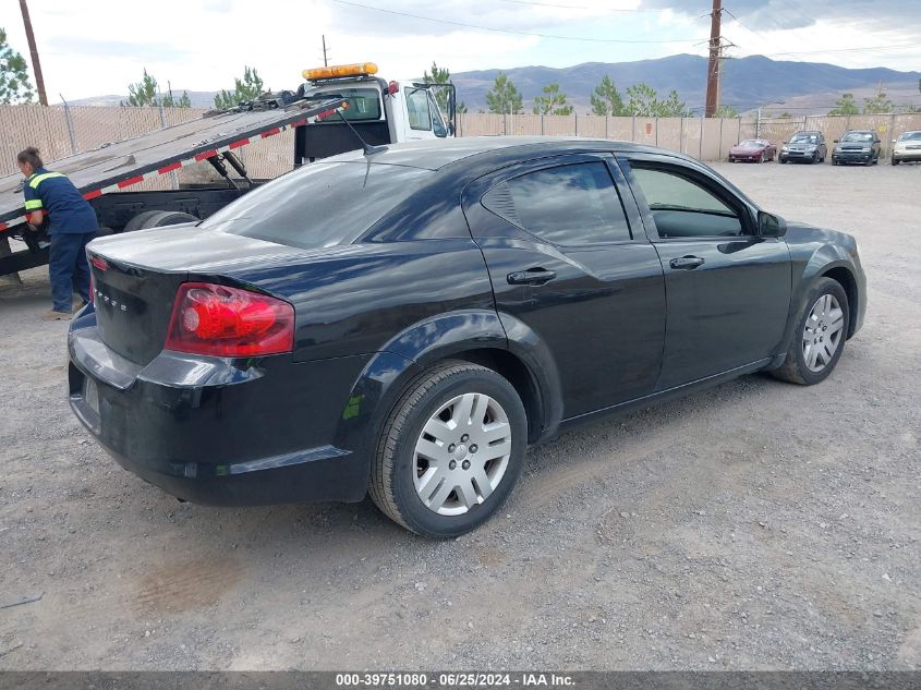 1C3CDZAB5EN187496 2014 Dodge Avenger Se