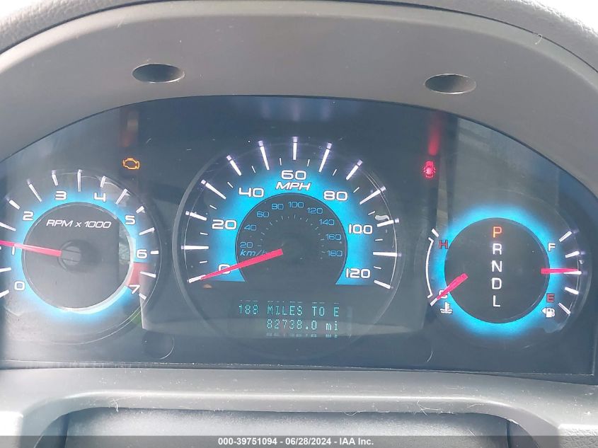 2010 Ford Fusion Se VIN: 3FAHP0HA4AR388224 Lot: 39751094