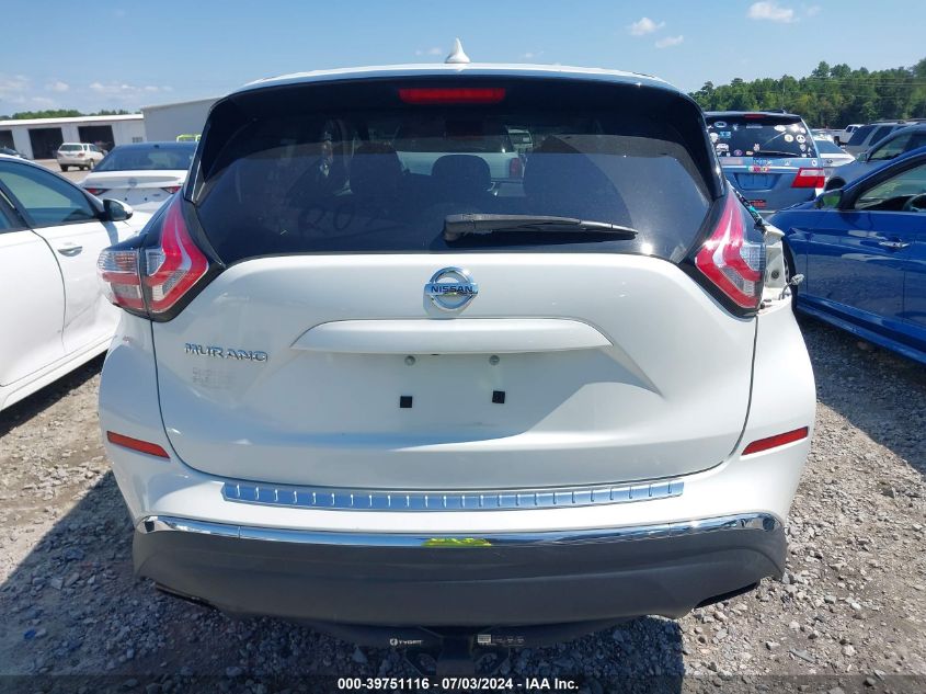 2017 Nissan Murano S VIN: 5N1AZ2MG3HN152975 Lot: 39751116