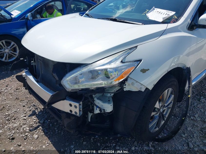 2017 Nissan Murano S VIN: 5N1AZ2MG3HN152975 Lot: 39751116