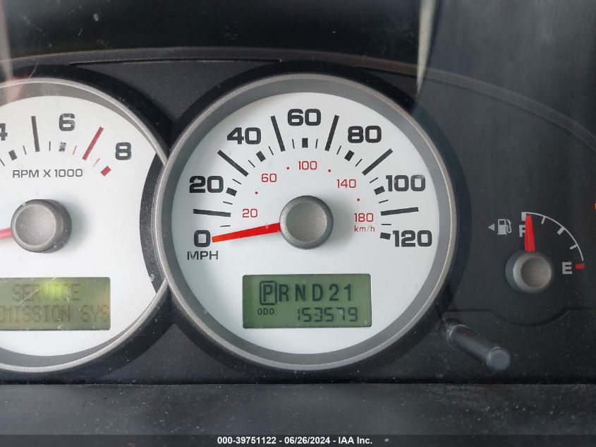 2005 Ford Escape Limited VIN: 1FMCU94175KA72538 Lot: 39751122