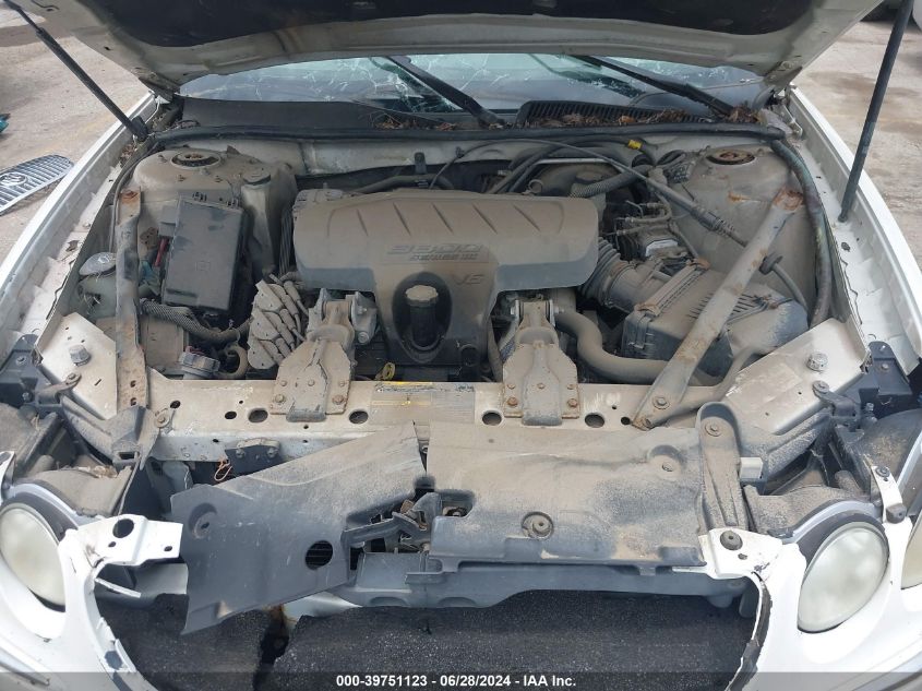 2008 Buick Lacrosse Cxl VIN: 2G4WD582581316782 Lot: 39751123