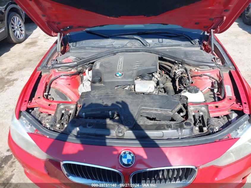 2012 BMW 328 I VIN: WBA3A5C51CF344563 Lot: 39751140