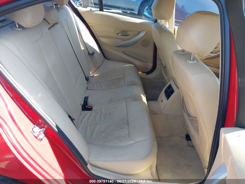 2012 BMW 328 I VIN: WBA3A5C51CF344563 Lot: 39751140