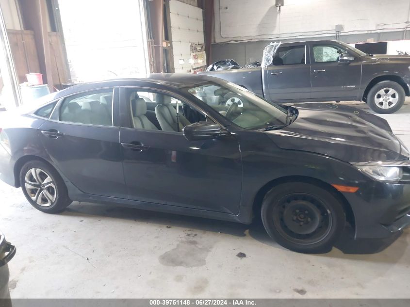 2018 Honda Civic Lx VIN: 2HGFC2F52JH535717 Lot: 39751148