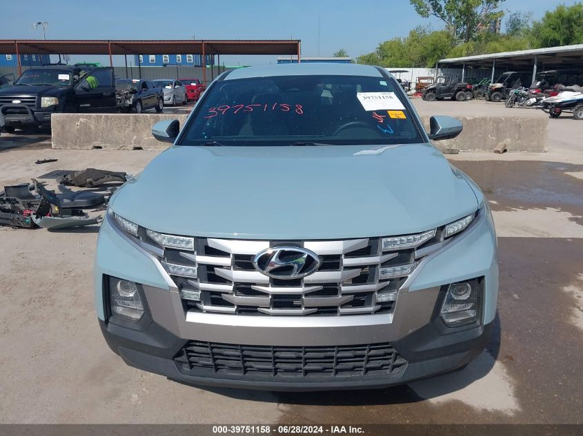 2022 Hyundai Santa Cruz Sel VIN: 5NTJBDAE7NH013792 Lot: 39751158