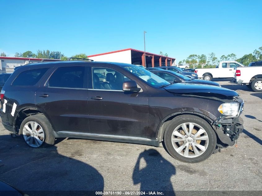 2012 Dodge Durango Crew VIN: 1C4RDJDG7CC197938 Lot: 39751190