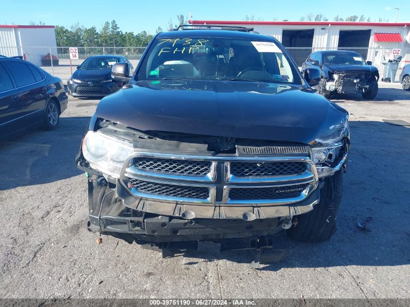 2012 Dodge Durango Crew VIN: 1C4RDJDG7CC197938 Lot: 39751190