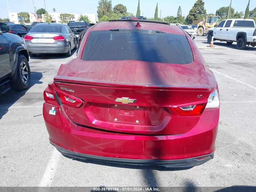 2018 Chevrolet Malibu Lt VIN: 1G1ZD5ST4JF117281 Lot: 39751194