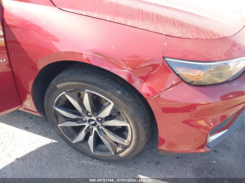 2018 Chevrolet Malibu Lt VIN: 1G1ZD5ST4JF117281 Lot: 39751194