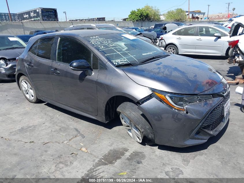 2021 TOYOTA COROLLA SE - JTNB4MBE7M3111433