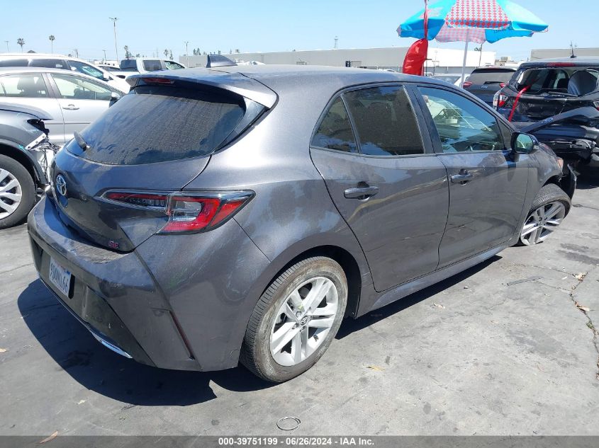 2021 Toyota Corolla Se VIN: JTNB4MBE7M3111433 Lot: 39751199