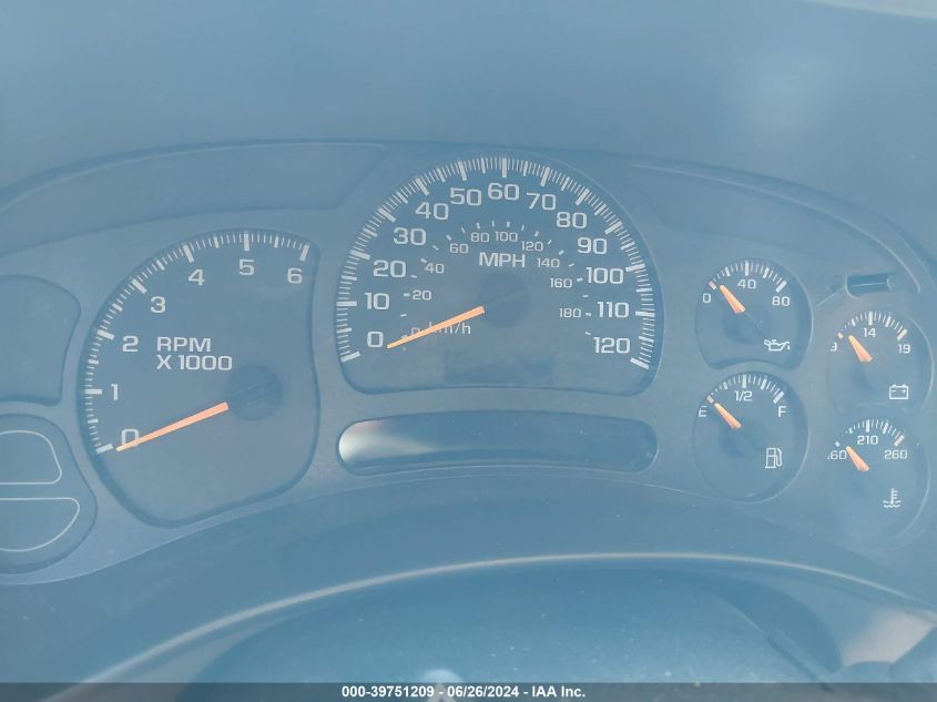 2003 Chevrolet Tahoe Ls VIN: 1GNEC13V53R276093 Lot: 39751209