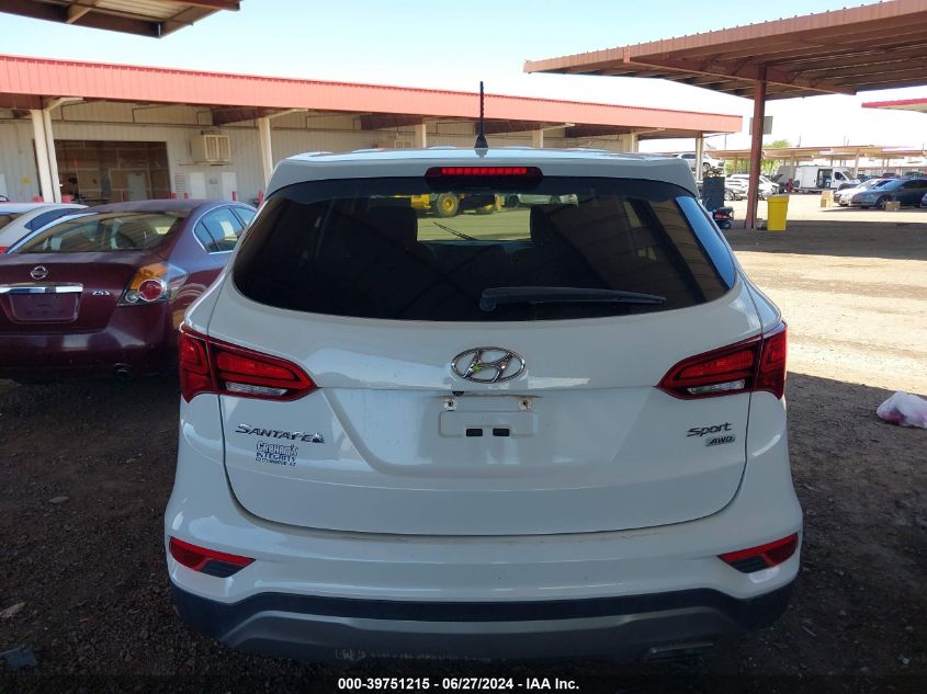 2018 Hyundai Santa Fe Sport VIN: 5XYZTDLB9JG532362 Lot: 39751215