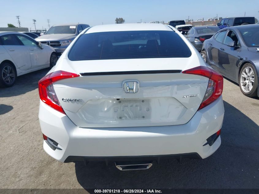 2019 Honda Civic Sport VIN: 19XFC2F86KE212969 Lot: 39751218