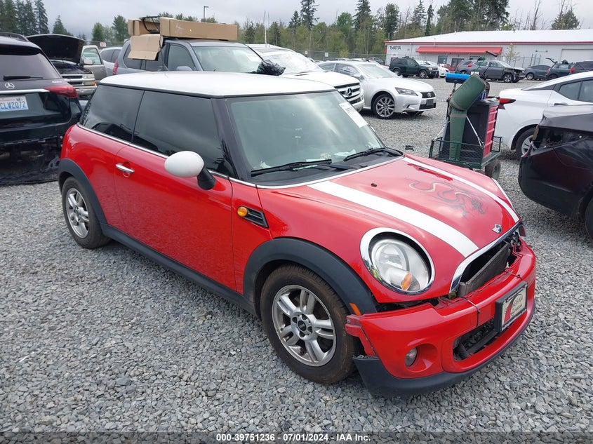2013 Mini Hardtop Cooper VIN: WMWSU3C5XDT372193 Lot: 39751236