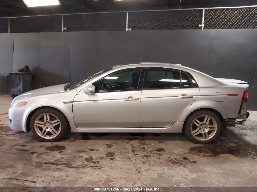 2007 Acura Tl 3.2 VIN: 19UUA66297A014480 Lot: 39751246