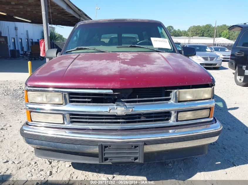 1997 Chevrolet Suburban Lt VIN: 1GNEC16R8VJ341437 Lot: 39751252