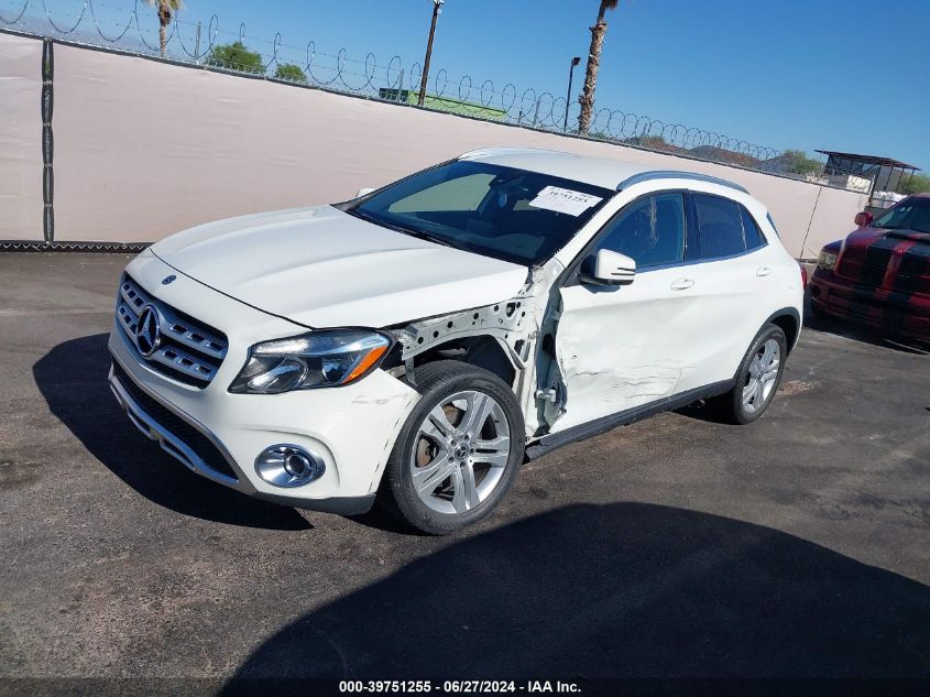 2018 Mercedes-Benz Gla 250 VIN: WDCTG4EB2JJ39609 Lot: 39751255