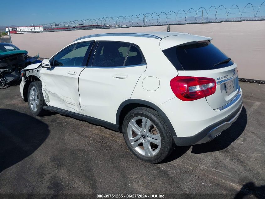 2018 Mercedes-Benz Gla 250 VIN: WDCTG4EB2JJ39609 Lot: 39751255