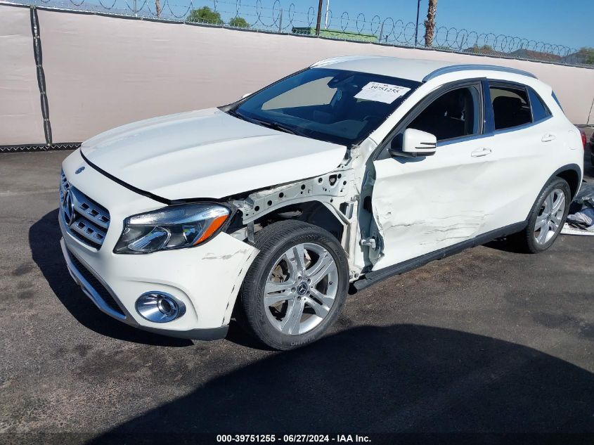 2018 Mercedes-Benz Gla 250 VIN: WDCTG4EB2JJ39609 Lot: 39751255