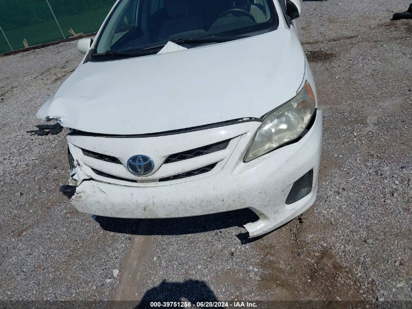 2011 Toyota Corolla Le VIN: JTDBU4EE4BJ089772 Lot: 39751258