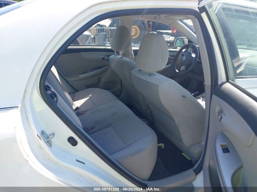 2011 Toyota Corolla Le VIN: JTDBU4EE4BJ089772 Lot: 39751258