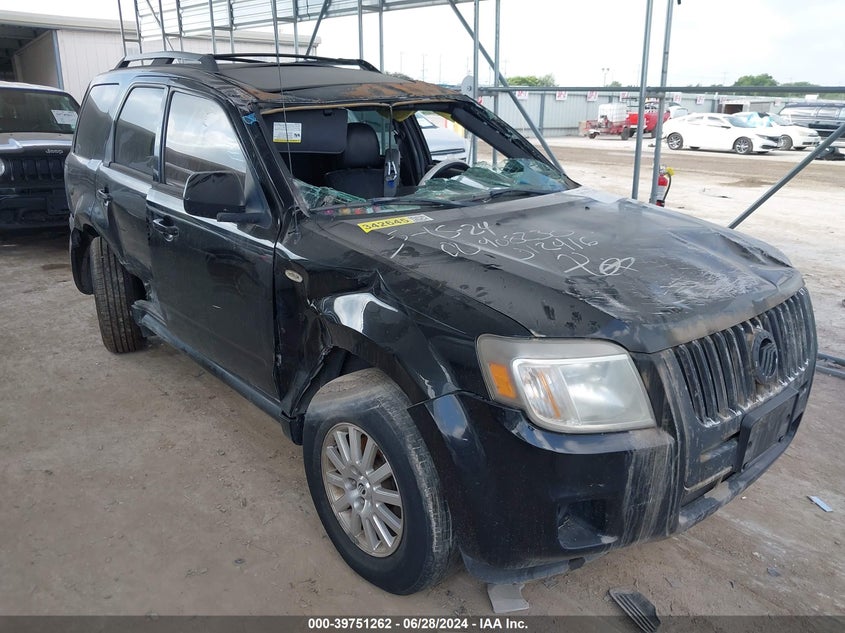 2009 Mercury Mariner Premier VIN: 4M2CU877X9KJ12416 Lot: 39751262