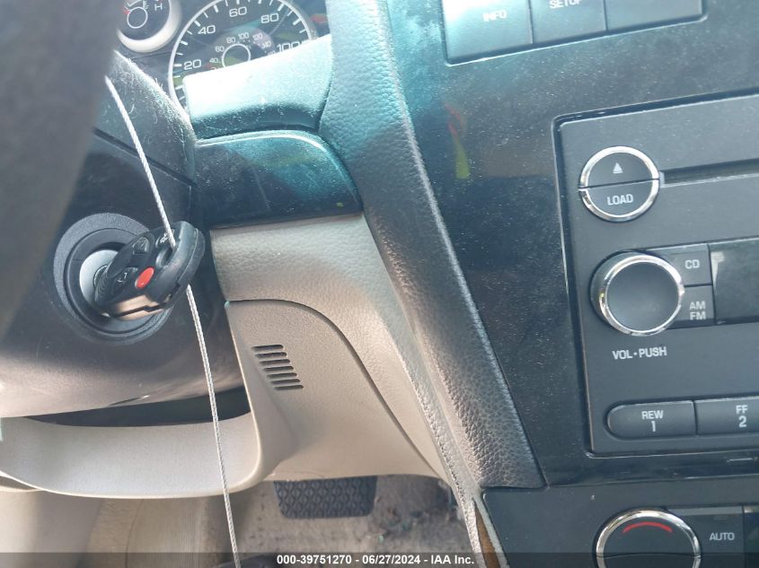 2009 Ford Fusion Sel VIN: 3FAHP081X9R145514 Lot: 39751270