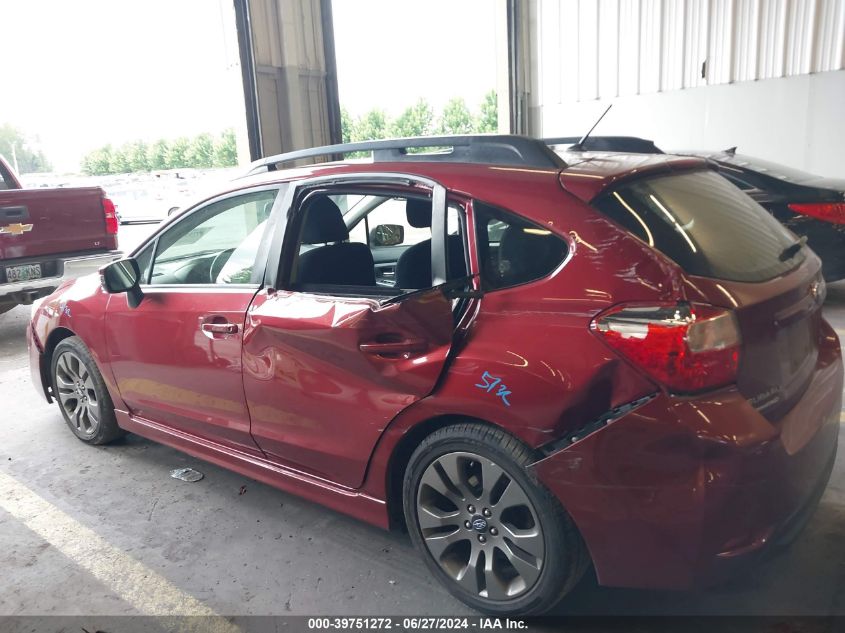 2015 Subaru Impreza Sport VIN: JF1GPAT65F8313190 Lot: 39751272