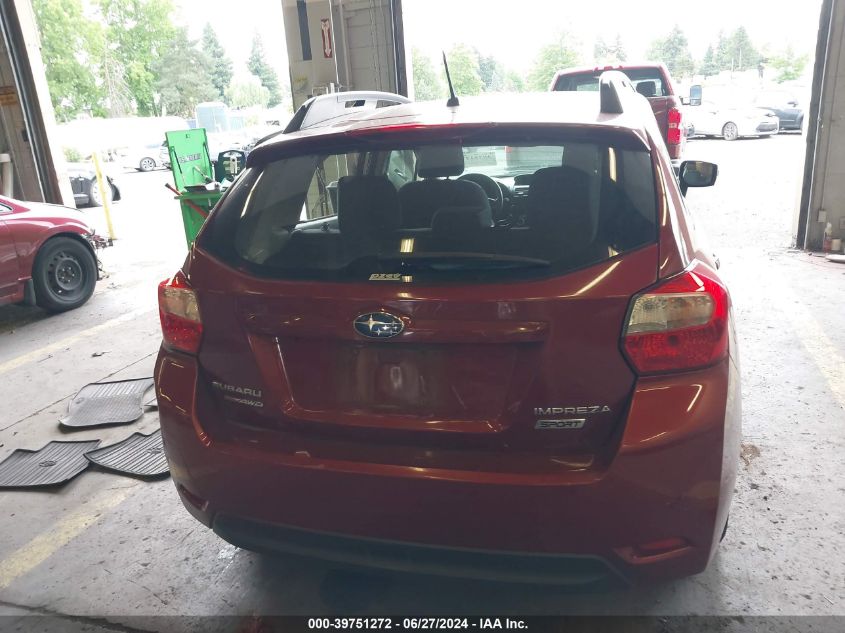 2015 Subaru Impreza Sport VIN: JF1GPAT65F8313190 Lot: 39751272