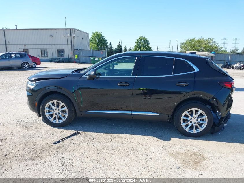 2021 Buick Envision Fwd Preferred VIN: LRBAZLR49MD100371 Lot: 39751325