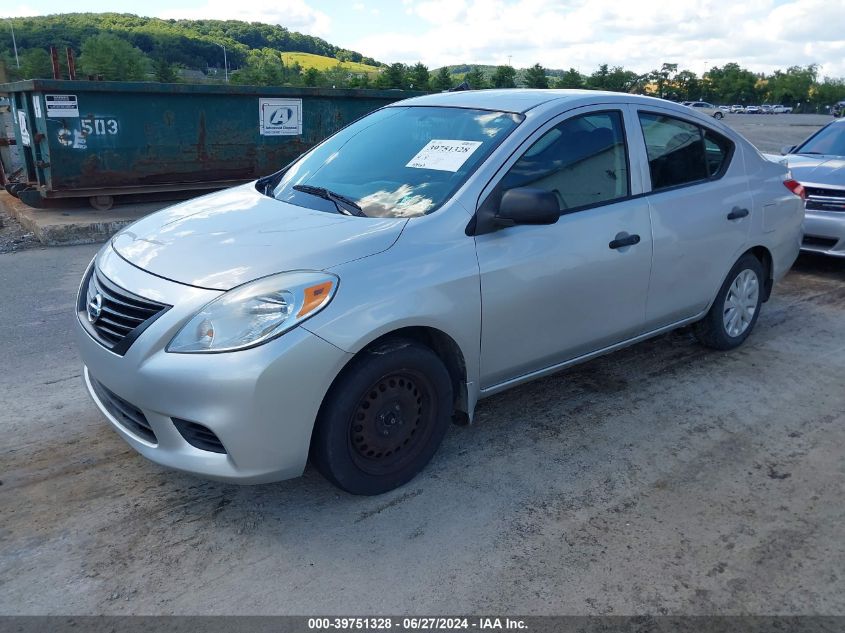 3N1CN7AP4DL891215 | 2013 NISSAN VERSA