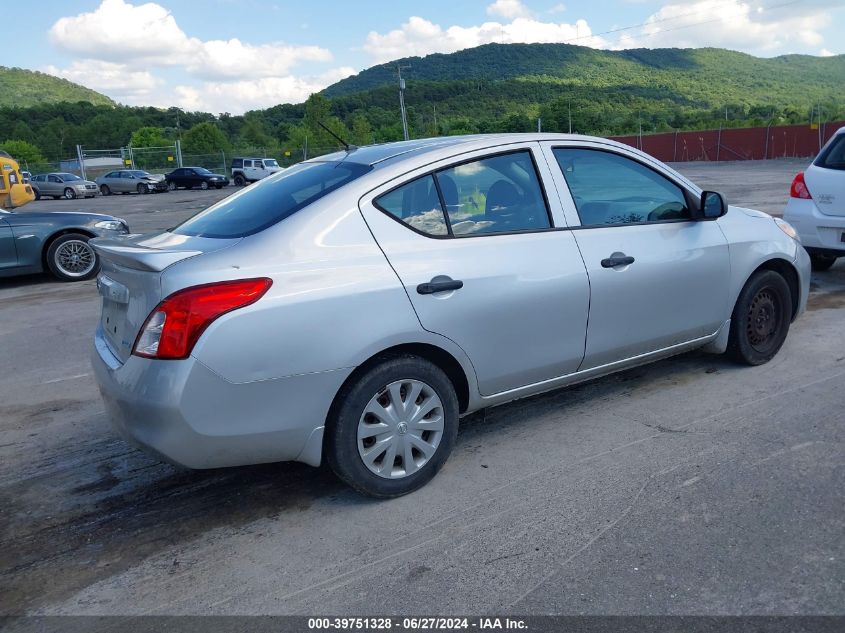 3N1CN7AP4DL891215 | 2013 NISSAN VERSA