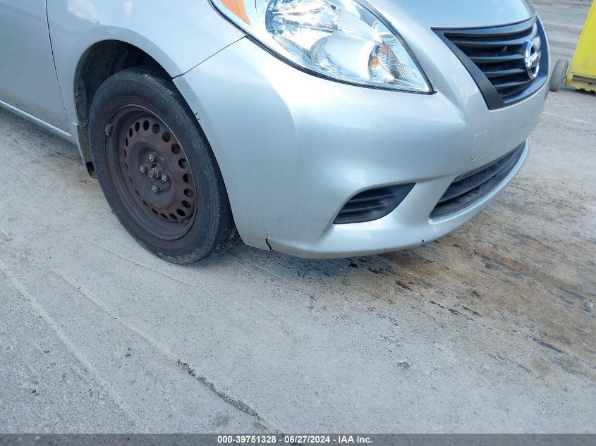 2013 Nissan Versa 1.6 S+ VIN: 3N1CN7AP4DL891215 Lot: 39751328