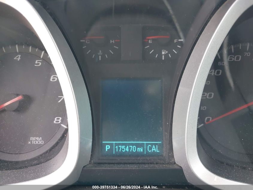 2013 Chevrolet Equinox 1Lt VIN: 2GNALDEKXD6141983 Lot: 39751334