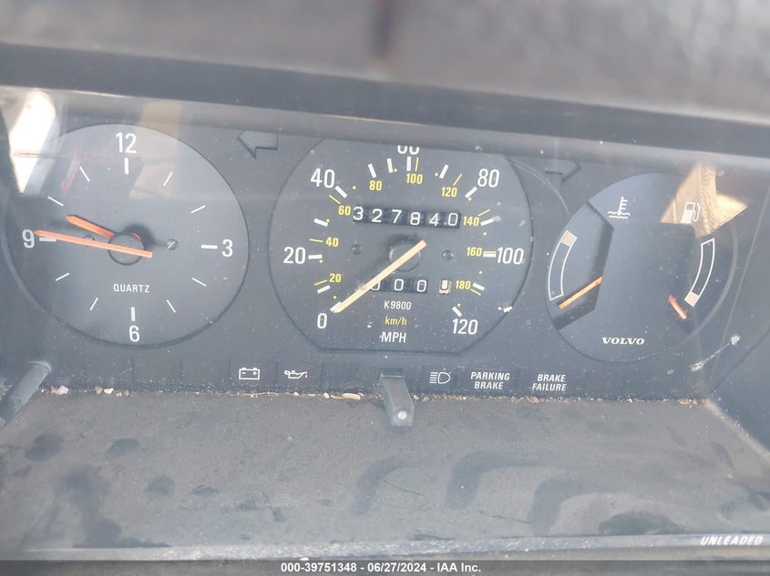 1982 Volvo 245 Dl VIN: YV1AX7751C1390464 Lot: 39751348