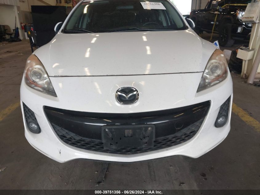 2012 Mazda Mazda3 S Touring VIN: JM1BL1L61C1512824 Lot: 39751356