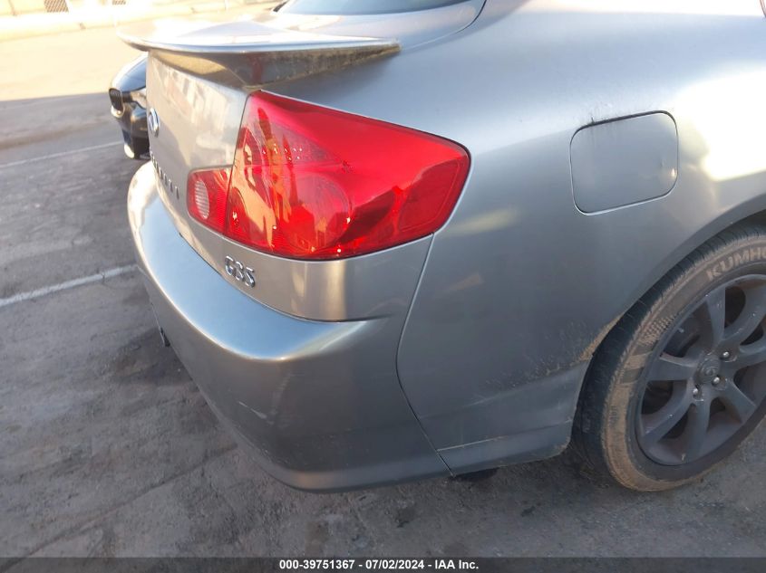 2005 Infiniti G35 VIN: JNKCV51E55M207746 Lot: 39751367