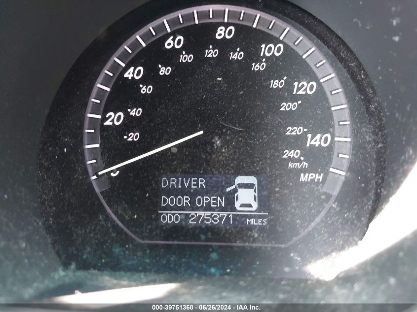 2007 Lexus Rx 400H VIN: JTJHW31U072029367 Lot: 39751368