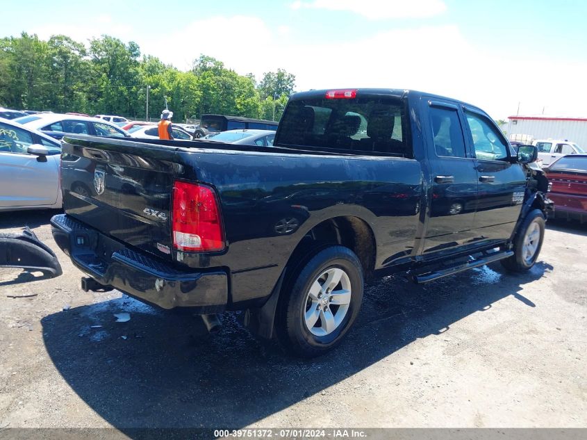 2019 Ram 1500 Classic Express Quad Cab 4X4 6'4 Box VIN: 1C6RR7FG4KS523997 Lot: 39751372