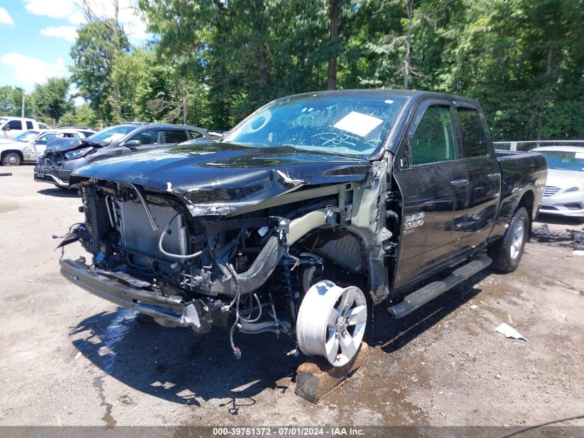 2019 Ram 1500 Classic Express Quad Cab 4X4 6'4 Box VIN: 1C6RR7FG4KS523997 Lot: 39751372