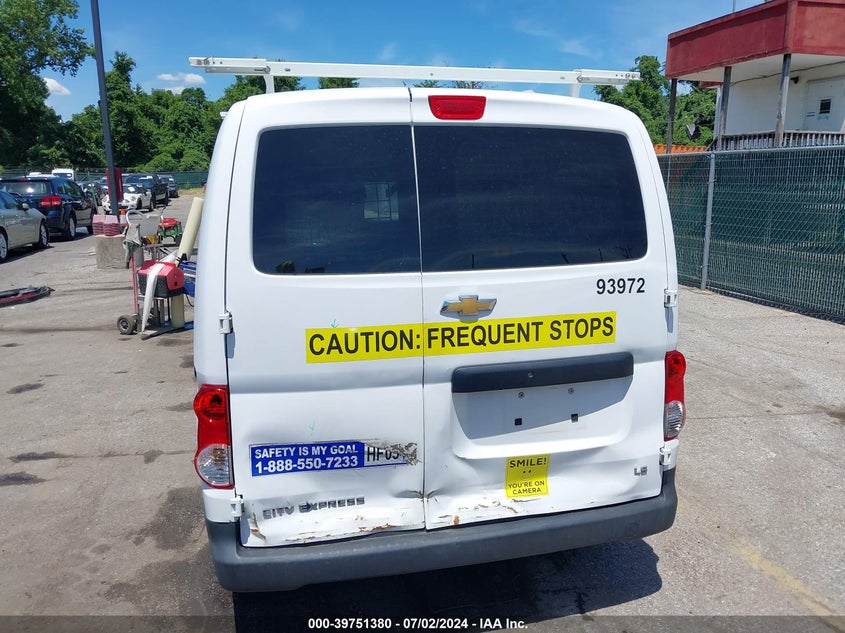 2017 CHEVROLET CITY EXPRESS 1LS - 3N63M0YN1HK693972