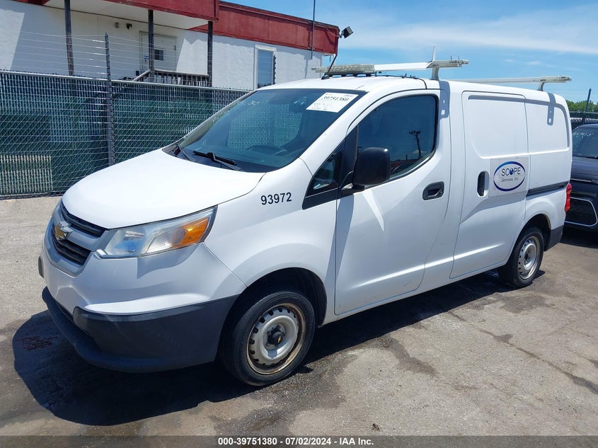 2017 CHEVROLET CITY EXPRESS 1LS - 3N63M0YN1HK693972