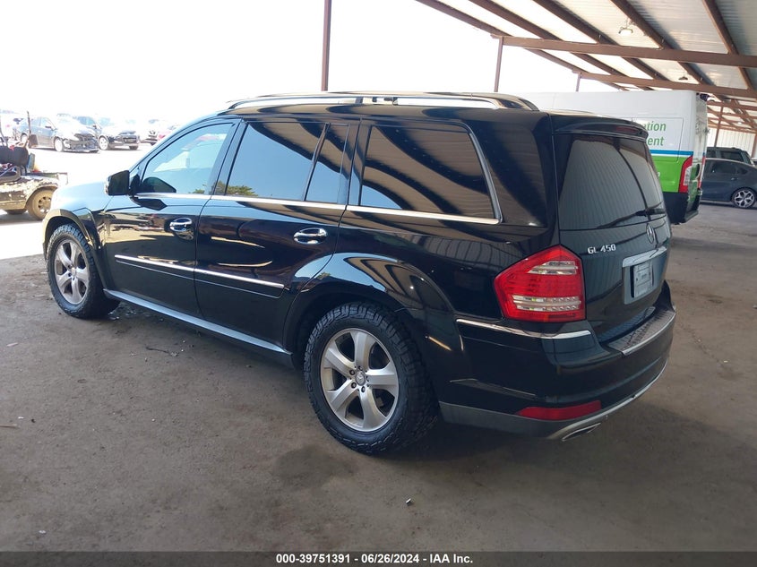 2011 Mercedes-Benz Gl 450 4Matic VIN: 4JGBF7BEXBA689594 Lot: 39751391