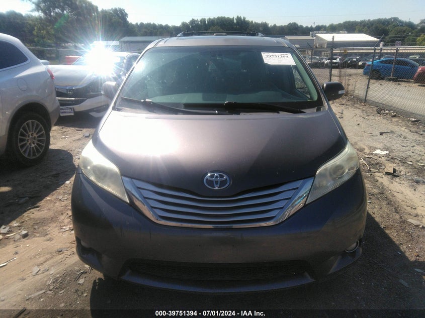 2013 Toyota Sienna Limited 7 Passenger VIN: 5TDDK3DC8DS069488 Lot: 39751394