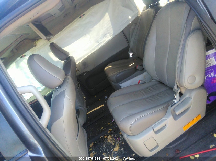 2013 Toyota Sienna Limited 7 Passenger VIN: 5TDDK3DC8DS069488 Lot: 39751394