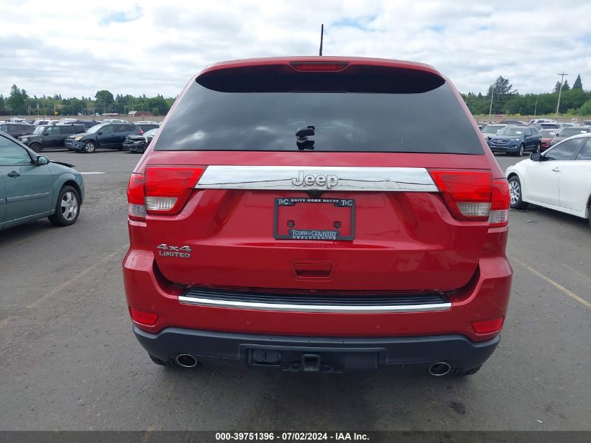 2011 Jeep Grand Cherokee Limited VIN: 1J4RR5GT8BC700872 Lot: 39751396