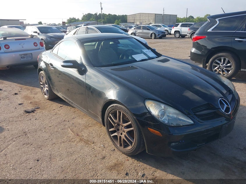 2008 Mercedes-Benz Slk 280 280 VIN: WDBWK54F28F180332 Lot: 39751451
